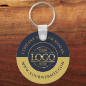 Werbung für Navy Blue für kundenspezifische Geschä Schlüsselanhänger (Vorderseite)