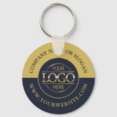 Werbung für Navy Blue für kundenspezifische Geschä Schlüsselanhänger (Rückseite)