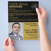 Werbung für personalisierte Fotografie Juristische Flyer (Hand)
