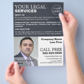 Werbung für personalisierte Fotografie Juristische Flyer (Hand)