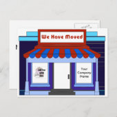 Werbung für Postkarten im Geschäftsverkehr (Vorne/Hinten)