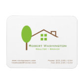 Werbung für Real Anwesen Broker Magnet (Horizontal)