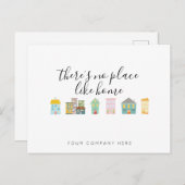 Werbung für Real Anwesen Marketing Postkarte (Vorne/Hinten)