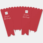 Werbung für Red-Logo Geschenkschachtel (Ungeklappt)