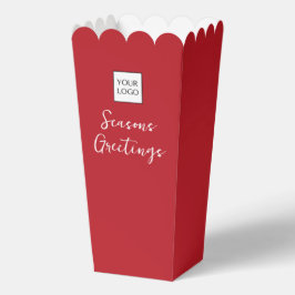 Werbung für Red-Logo Geschenkschachtel