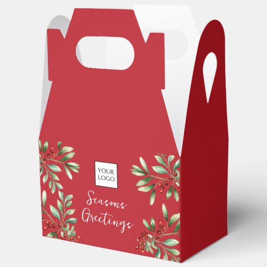 Werbung für Red-Logo Geschenkschachtel (Offen)