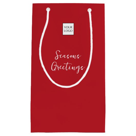 Werbung für Red-Logo Kleine Geschenktüte (Vorderseite)