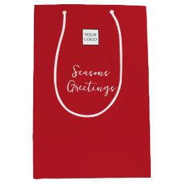 Werbung für Red-Logo Mittlere Geschenktüte