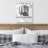 Werbung für Robert Jones, Tee Leinwanddruck (Insitu (Schlafzimmer))