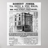 Werbung für Robert Jones, Tee Poster (Vorne)