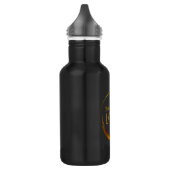 Werbung für Round-Business-Logos Edelstahlflasche (Links)