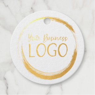 Werbung für Round-Business-Logos Geschenkanhänger