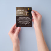 Werbung für rustikale Kerzen, Kerzen und Seifen Flyer (Gruppe)
