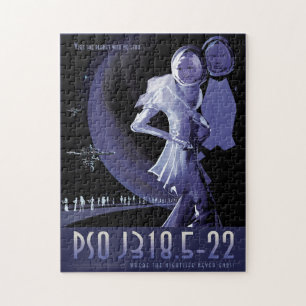 Werbung für Science-Fiction-Reisen, Planet PSO J31 Puzzle