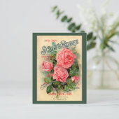 Werbung für Scotts Rose Postkarte (Stehend Vorderseite)