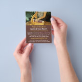 Werbung für Seifenherstellung, Kerzen und Seifenhe Flyer (Gruppe)