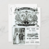 Werbung für Sonnenlicht-Seife Postkarte (Vorne/Hinten)