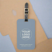 Werbung für umweltfreundliche Blue-l-Business-Logo Gepäckanhänger