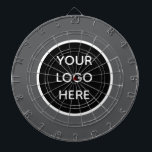 Werbung für Unternehmen Graue Unternehmen Moderne Dartscheibe<br><div class="desc">Firmenlogo,  grau,  Firma,  modern,  Branding,  Werbe-,  elegant,  Dartboard.</div>