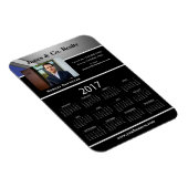 Werbung für Unternehmen/Werbezeitplan 2017 Magnet (Rechte Seite)