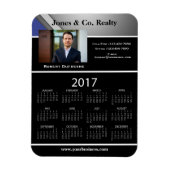 Werbung für Unternehmen/Werbezeitplan 2017 Magnet (Vertikal)