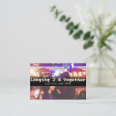 Werbung für Verabredet Constant Agency Couples Cou Visitenkarte (Stehend Vorderseite)