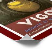 Werbung für Vigor Automobile Tire Poster (Ecke)