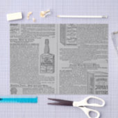 Werbung für Vintage Arzneimittel Seidenpapier (Handwerk)