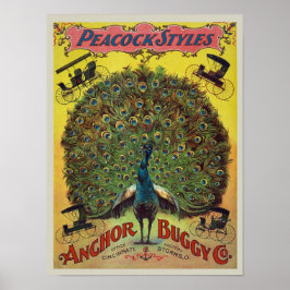 Werbung für Vintage Buggy Poster