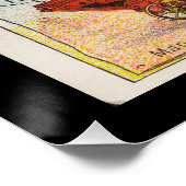 Werbung für Vintage Deckmaschine Poster (Ecke)