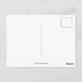 Werbung für Vintage deutsche Plakatdrucker Postkarte (Rückseite)