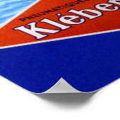 Werbung für Vintage Kleber-Colombes-Flugzeugreifen Poster (Ecke)