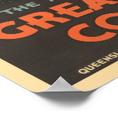 Werbung für Vintage Korallenriffe Poster (Ecke)