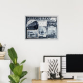 Werbung für Vintage Ozeandampffirmen Poster (Heimbüro)