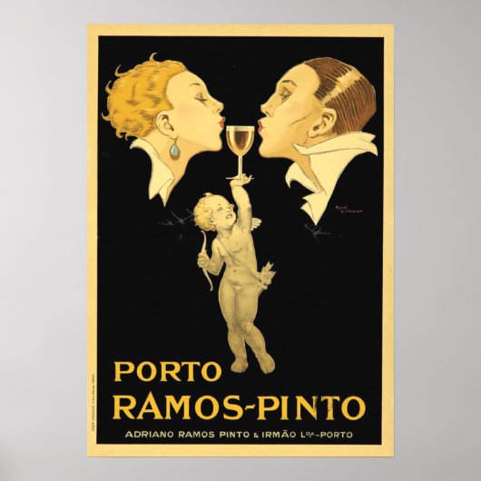 Werbung für Vintage Ports Poster (Vorne)