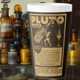 Werbung für Vintage spanische Grippeviren Milchtasse