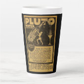 Werbung für Vintage spanische Grippeviren Milchtasse (Vorderseite)