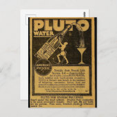 Werbung für Vintage spanische Grippeviren Postkarte (Vorne/Hinten)