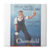 Werbung für Vintage Zigaretten Fliese (Vorderseite)