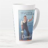 Werbung für Vintage Zigaretten Milchtasse (Rechte Ecke)