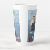 Werbung für Vintage Zigaretten Milchtasse (Vorderseite)