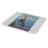 Werbung für Vintage Zigaretten Schneidebrett (Ecke)