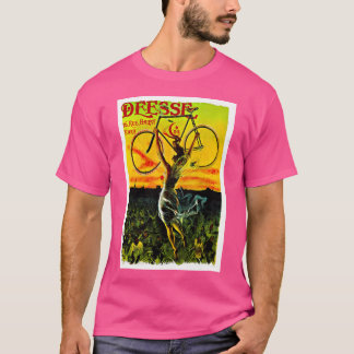 Werbung für Vintages Fahrrad T-Shirt