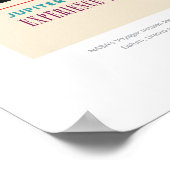 Werbung für Weltraumtourismus - Sonnensystem Grand Poster (Ecke)