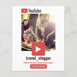 Werbung für Youtube-Kanal Flyer