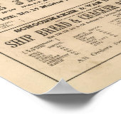 Werbung für zwölf Unternehmen, Poster (Ecke)