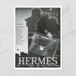 Werbung, Hermes Postkarte