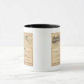 Werbung in New York Tasse (Zentrum)