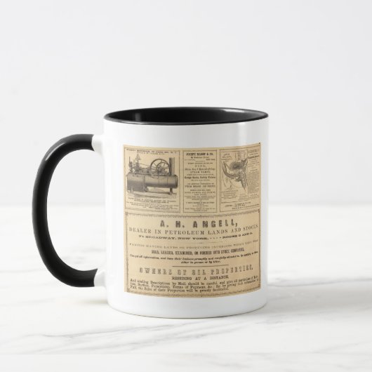 Werbung in New York Tasse (Links)