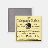 Werbung in stabilen Zeitungen Magnet (Vorderseite/Rückseite)